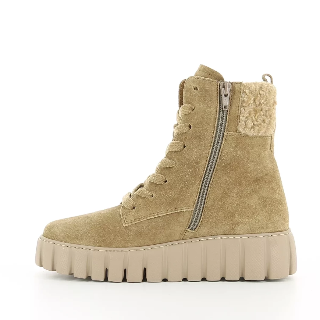 Image (4) de la chaussures Gabor - Bottines Cuir naturel / Cognac en Cuir nubuck