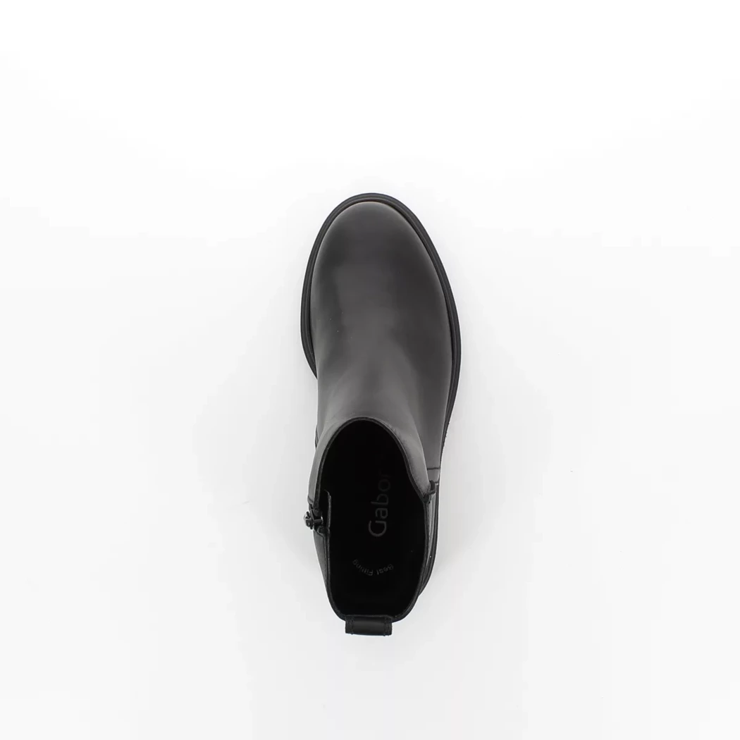 Image (6) de la chaussures Gabor - Boots Noir en Cuir