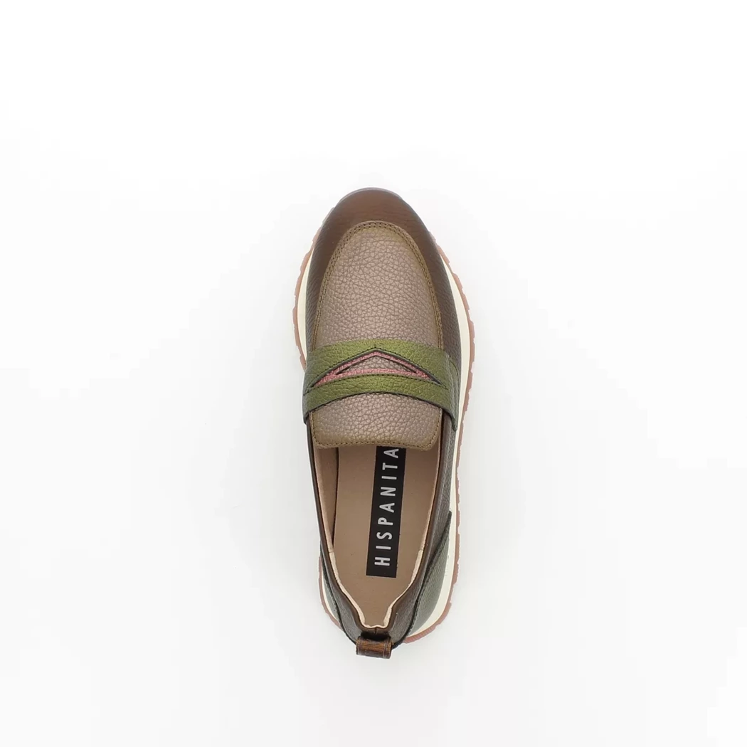 Image (6) de la chaussures Hispanitas - Mocassins Or / Bronze / Platine en Cuir
