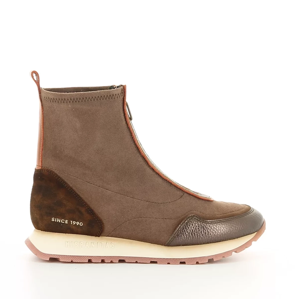 Image (2) de la chaussures Hispanitas - Boots Marron en Cuir