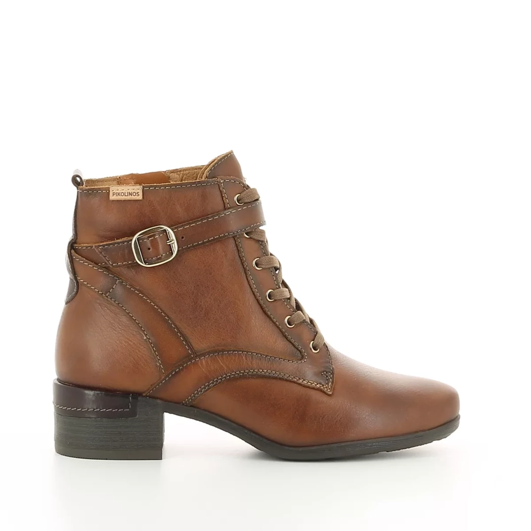 Image (2) de la chaussures Pikolinos - Bottines Cuir naturel / Cognac en Cuir Image (2) de la chaussures Pikolinos - Bottines Cuir naturel / Cognac en Cuir