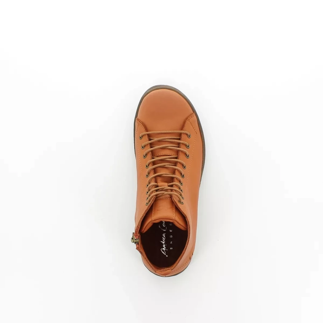 Image (6) de la chaussures Andrea Conti - Bottines Orange en Cuir Image (6) de la chaussures Andrea Conti - Bottines Orange en Cuir