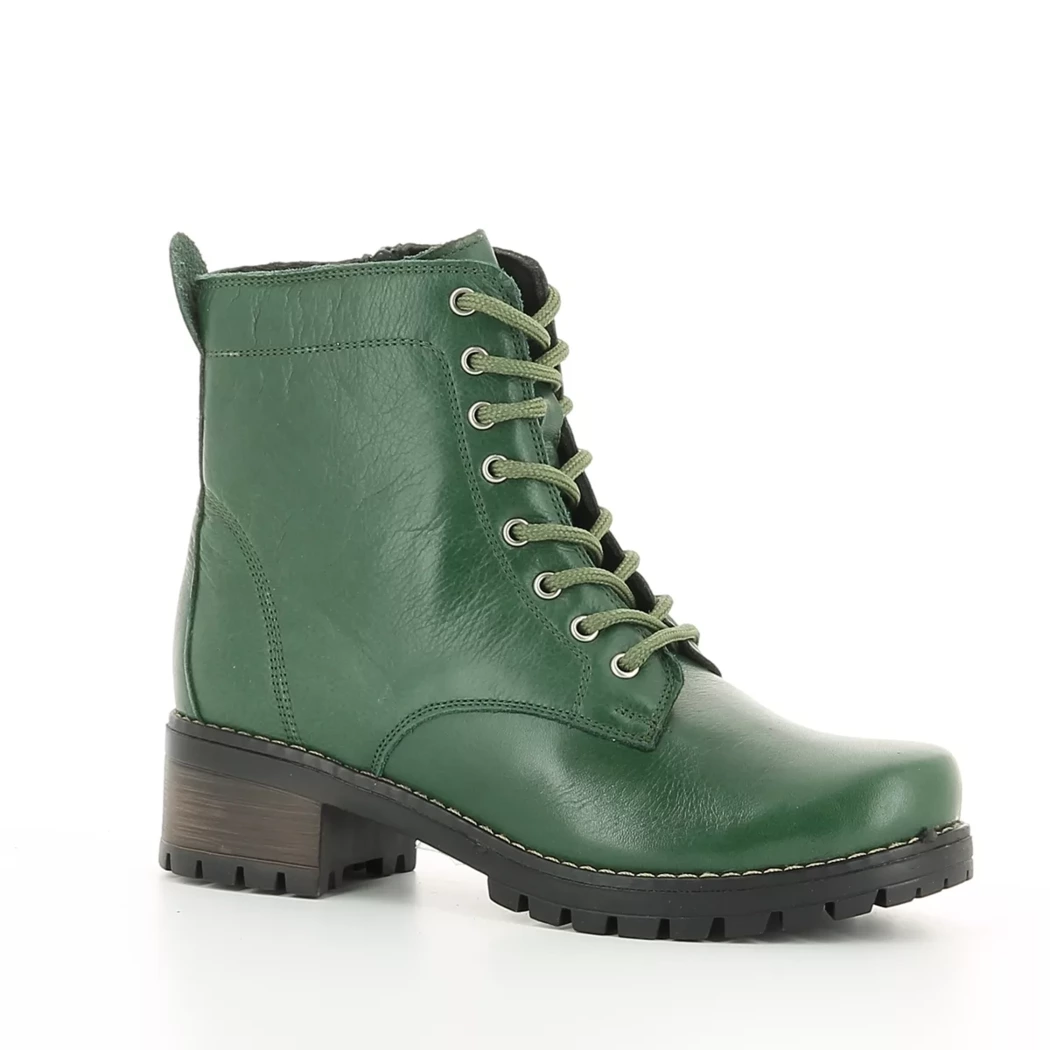 Image (1) de la chaussures Andrea Conti - Bottines Vert en Cuir Image (1) de la chaussures Andrea Conti - Bottines Vert en Cuir