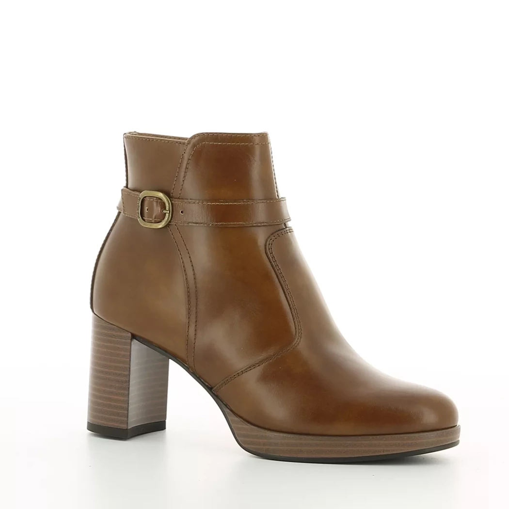 Image (1) de la chaussures Nero Giardini - Boots Cuir naturel / Cognac en Cuir