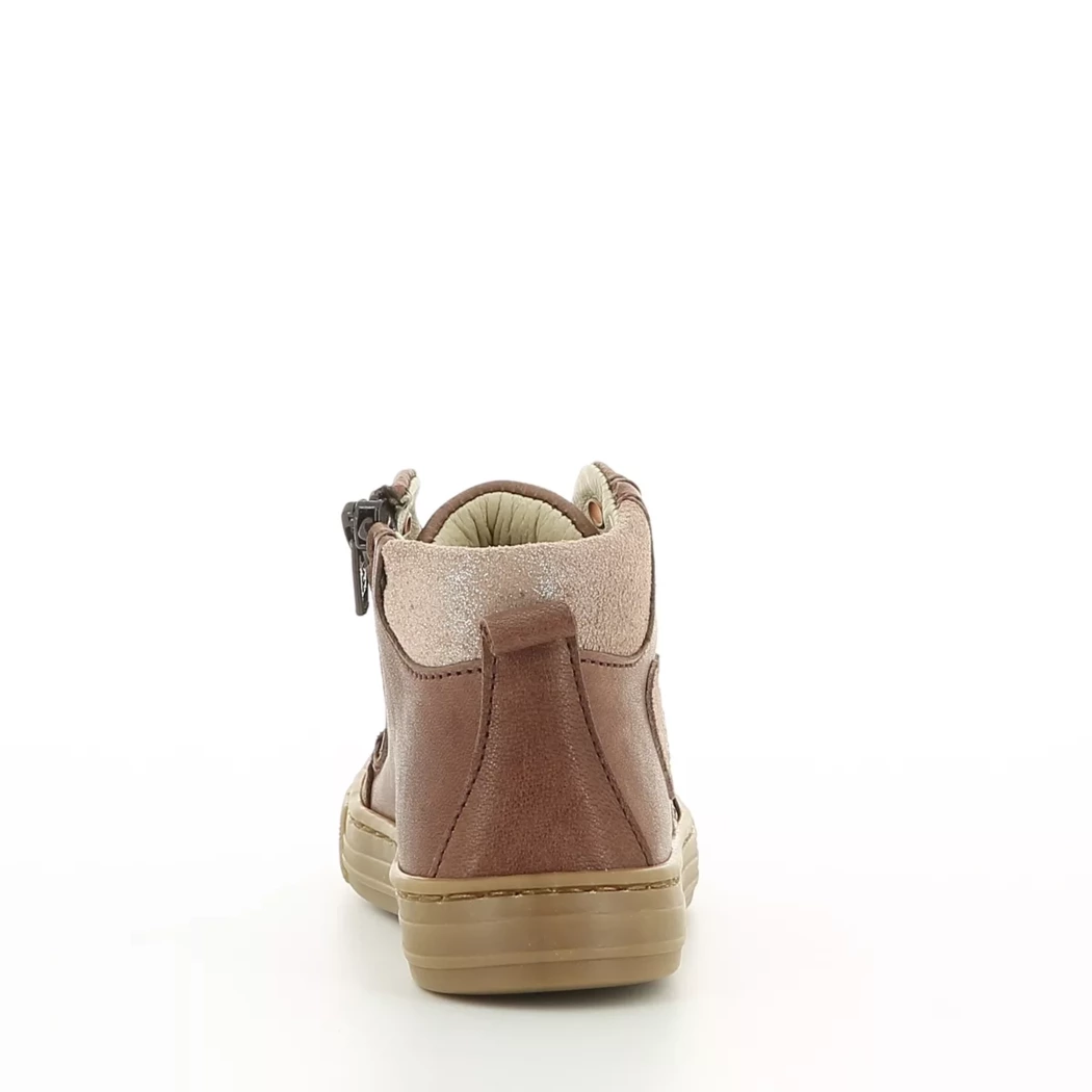 Image (3) de la chaussures Pretty Shoes - Bottines Rose en Cuir