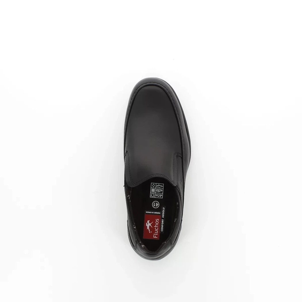 Image (6) de la chaussures Fluchos - Mocassins Noir en Cuir