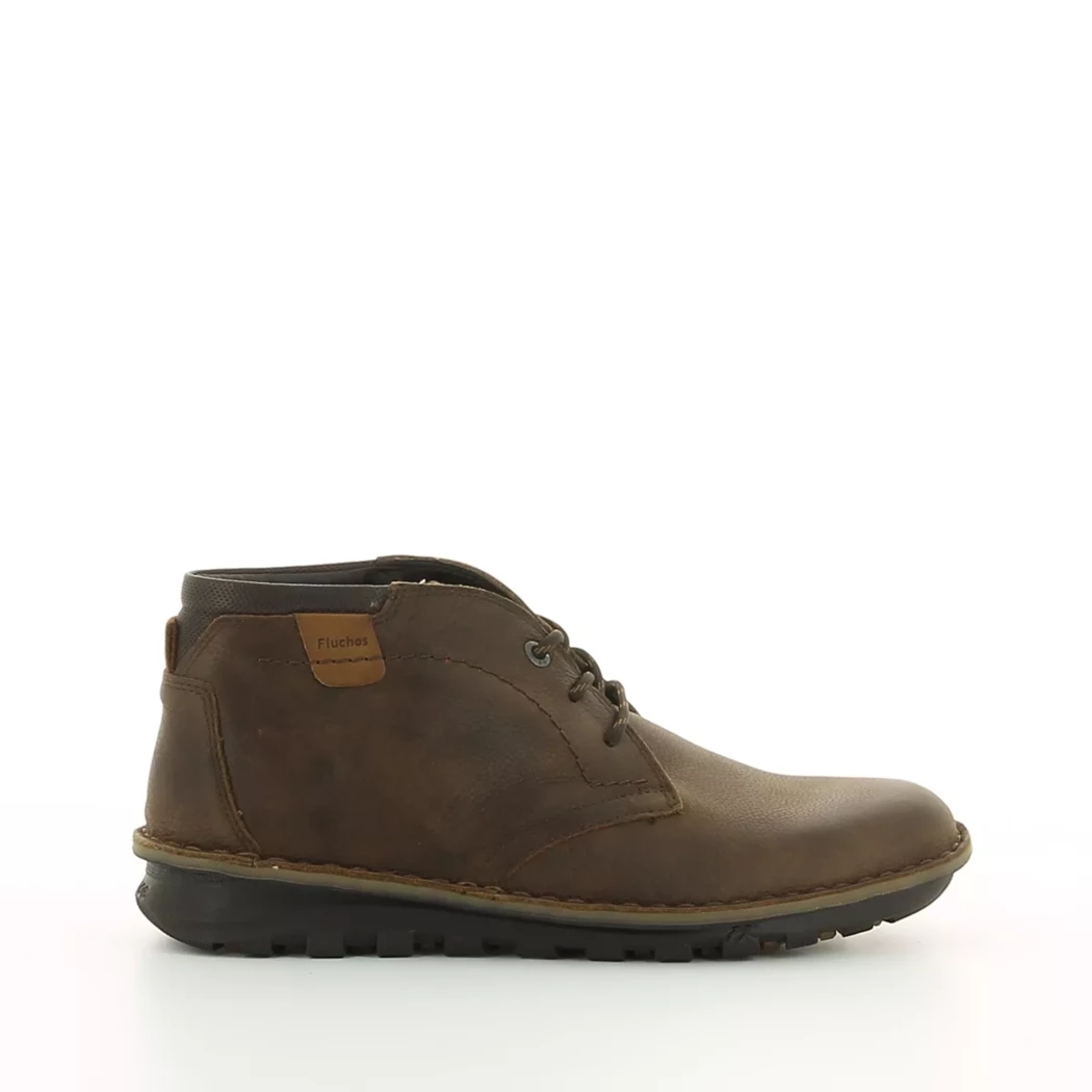 Image (2) de la chaussures Fluchos - Bottines Marron en Cuir