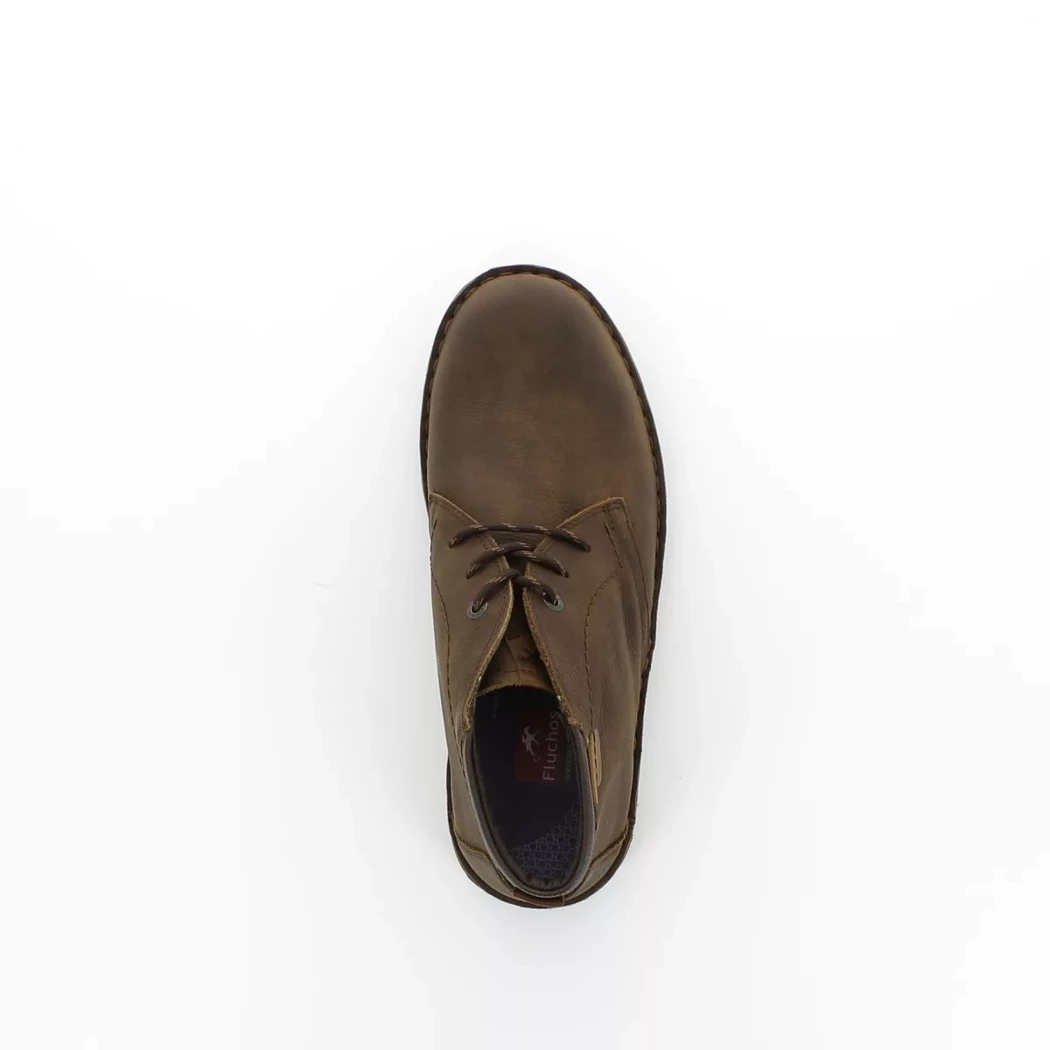 Image (6) de la chaussures Fluchos - Bottines Marron en Cuir
