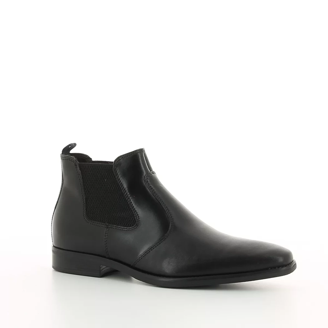 Image (1) de la chaussures Midtown District - Boots Noir en Cuir