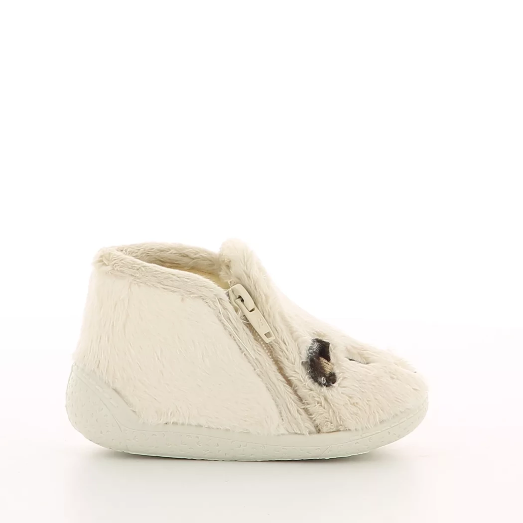 Image (2) de la chaussures Bossi - Pantoufles et Chaussons Beige en Textile