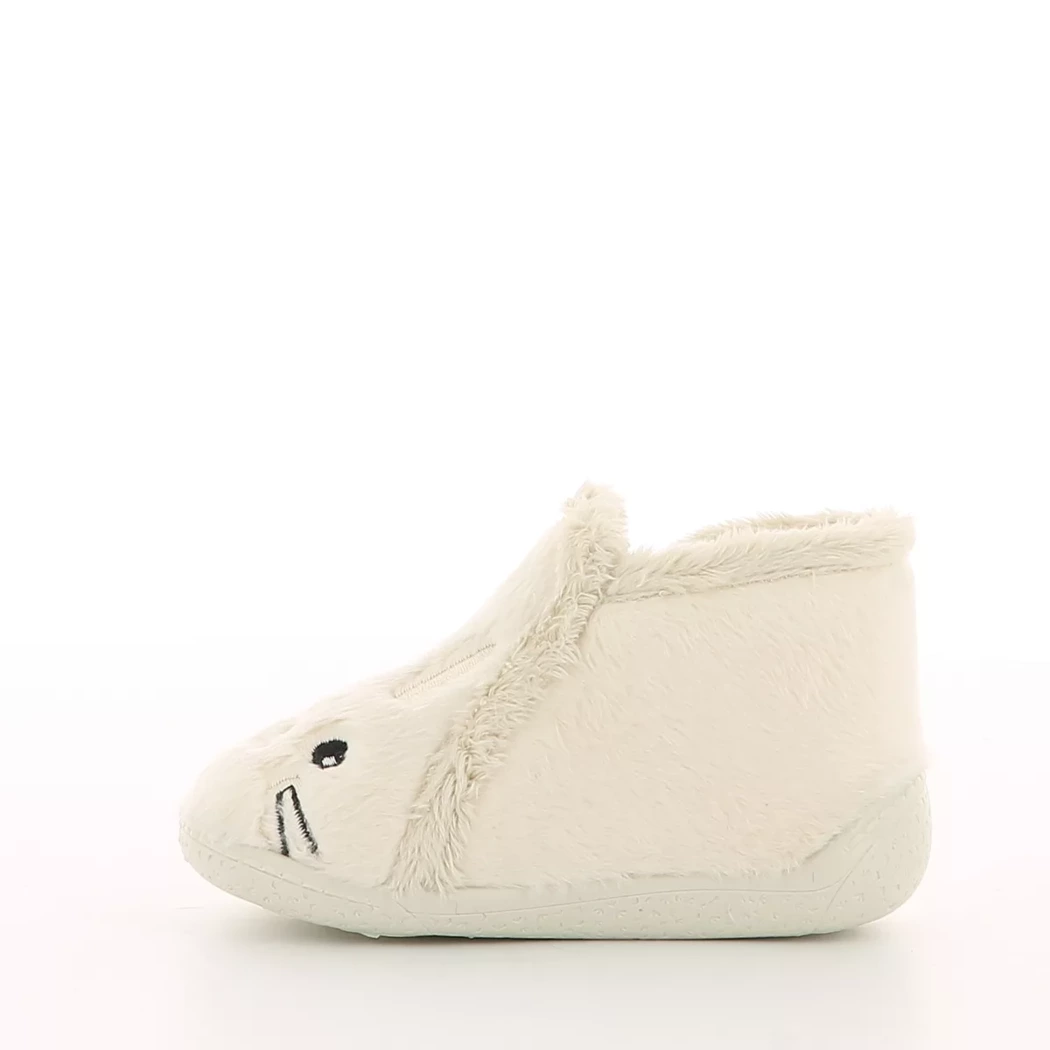Image (4) de la chaussures Bossi - Pantoufles et Chaussons Beige en Textile