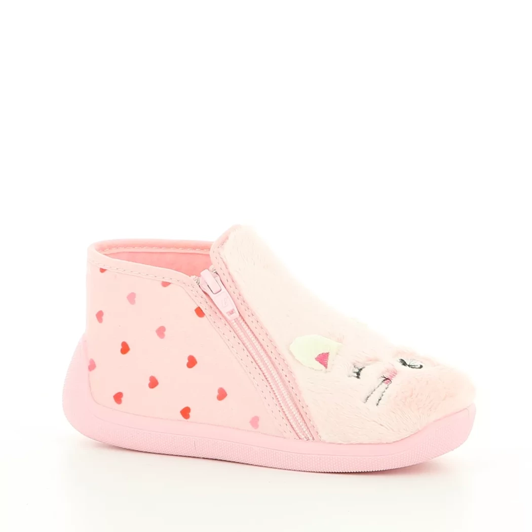 Image (1) de la chaussures Bossi - Pantoufles et Chaussons Rose en Textile