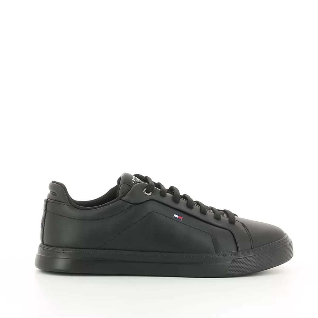 Image (2) de la chaussures Tommy Hilfiger - Baskets Noir en Cuir