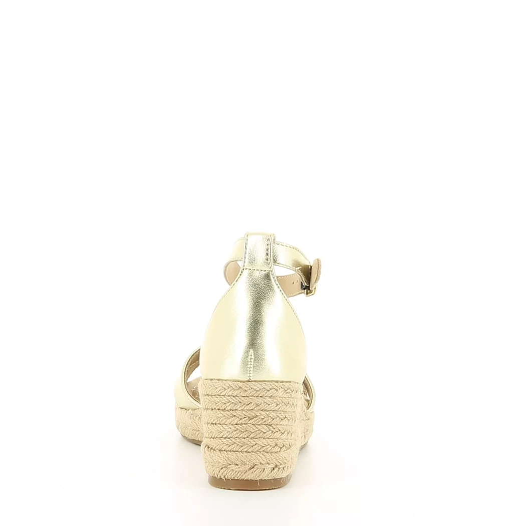 Image (3) de la chaussures Tommy Hilfiger - Sandales et Nu-Pieds Or / Bronze / Platine en Cuir