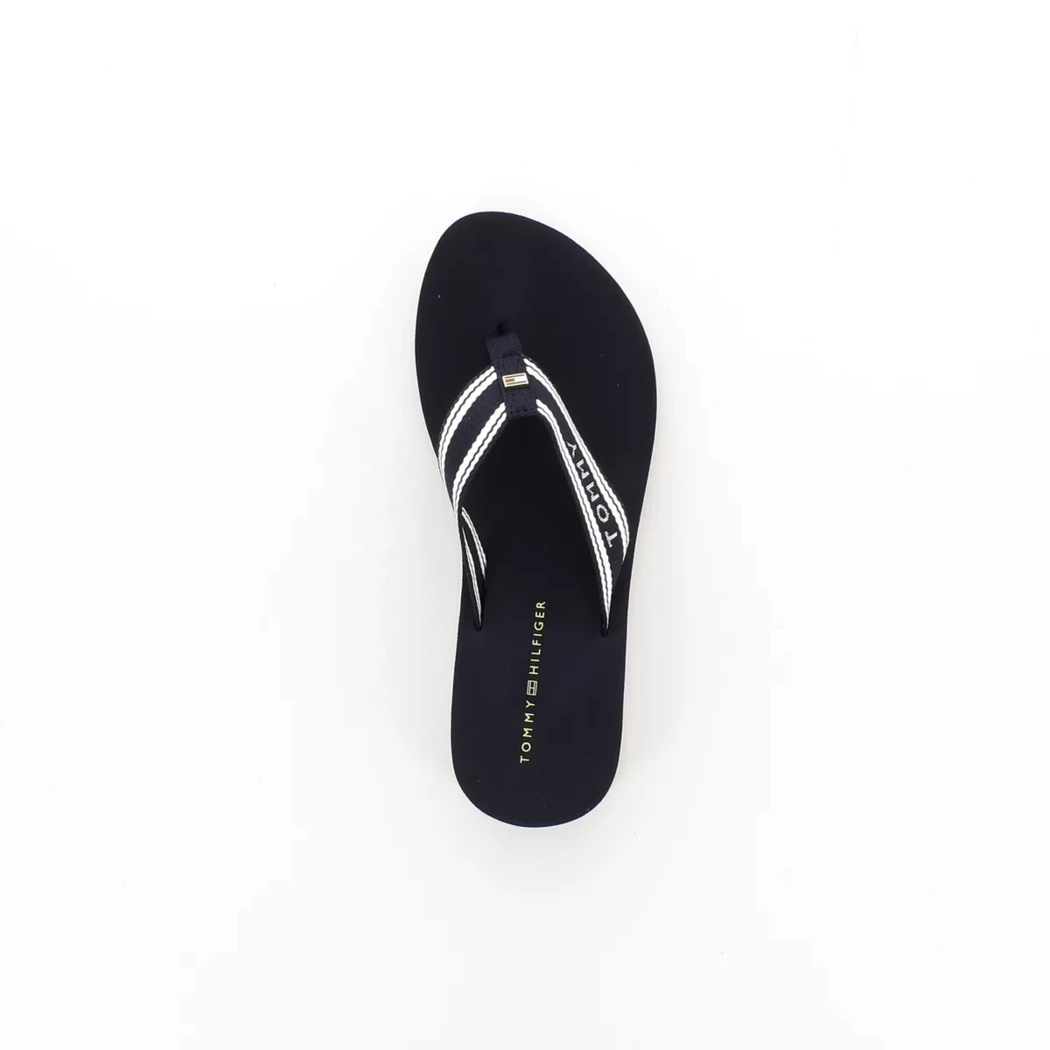 Image (6) de la chaussures Tommy Hilfiger - Mules et Sabots Bleu en Textile