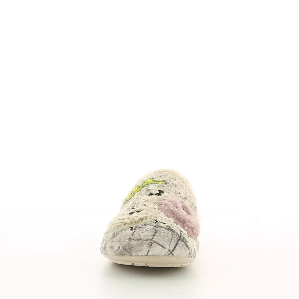 Image (5) de la chaussures OUF!... - Pantoufles et Chaussons Beige en Textile