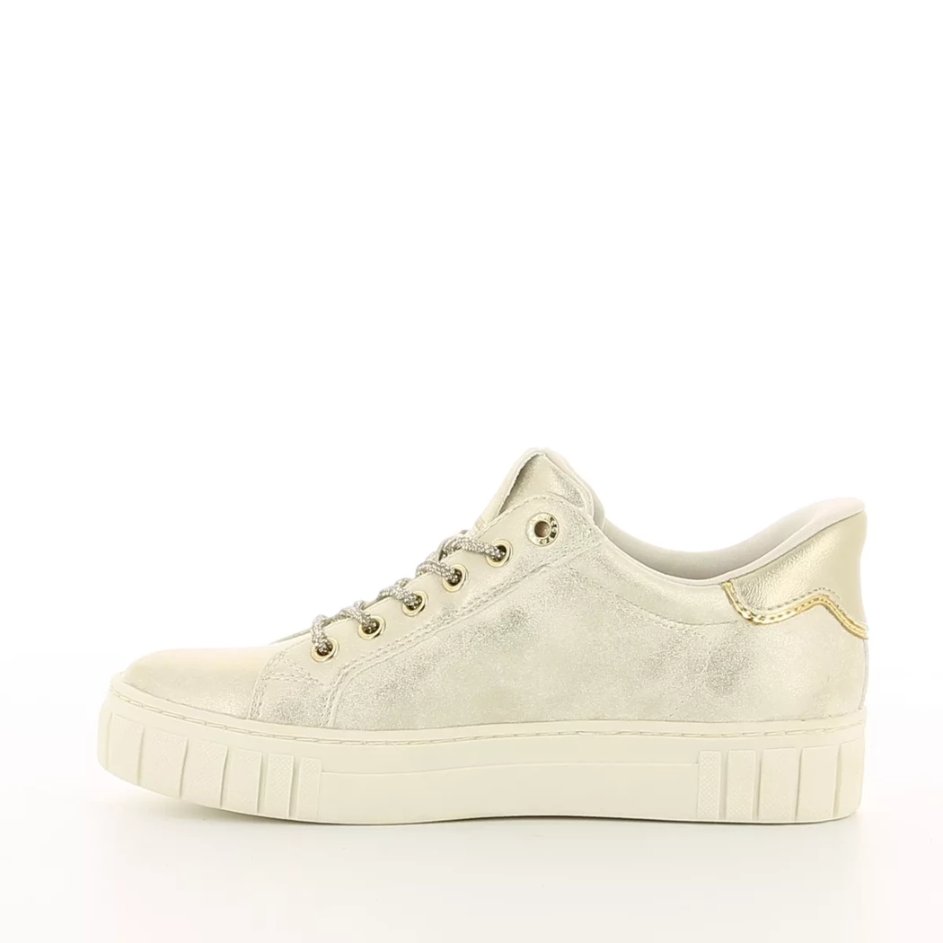 Image (4) de la chaussures Marco Tozzi - Baskets Or / Bronze / Platine en Cuir synthétique