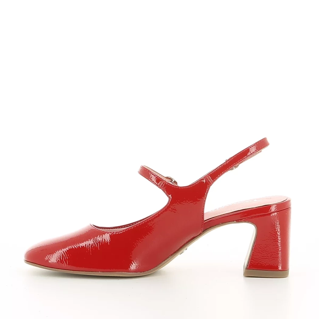 Image (4) de la chaussures Tamaris - Escarpins Rouge en Cuir synthétique