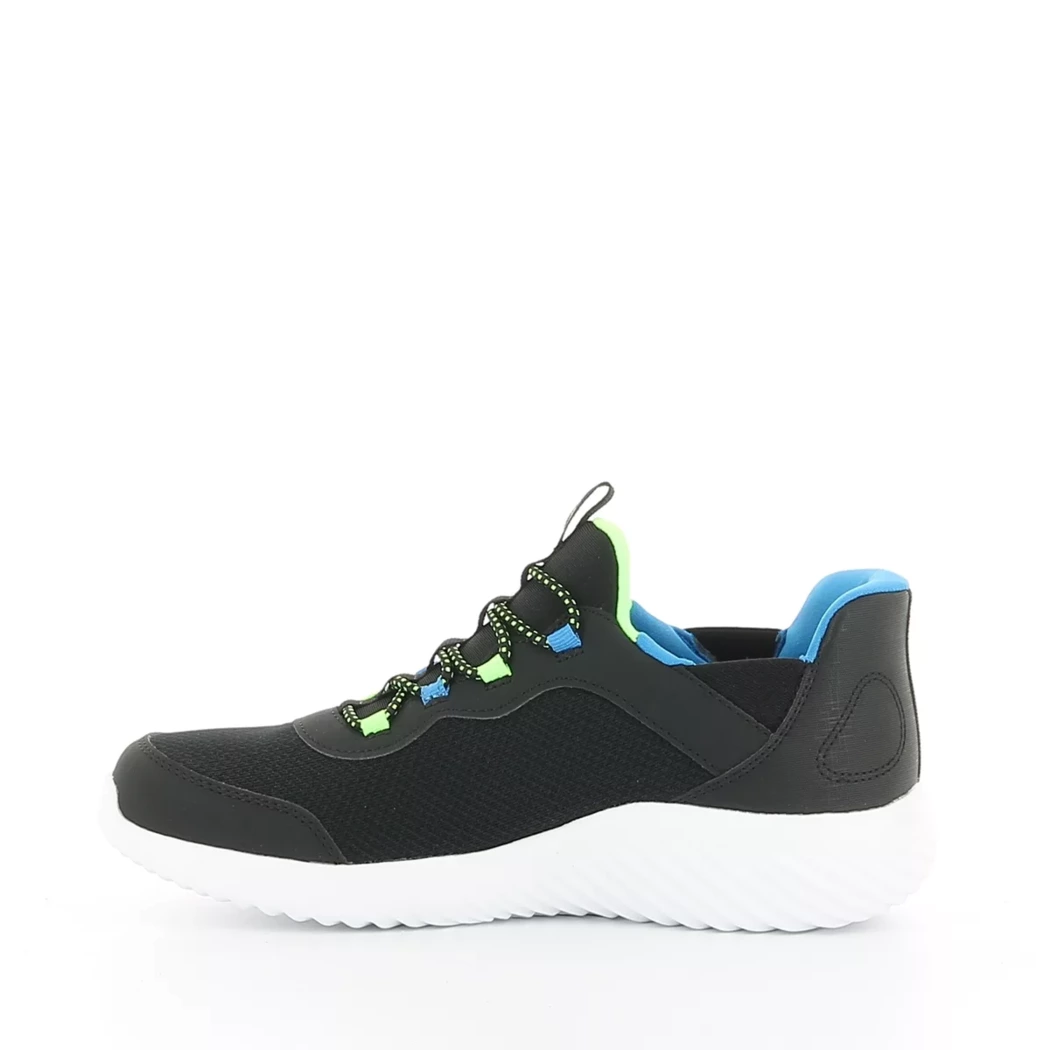 Image (4) de la chaussures Skechers - Baskets Noir en Textile
