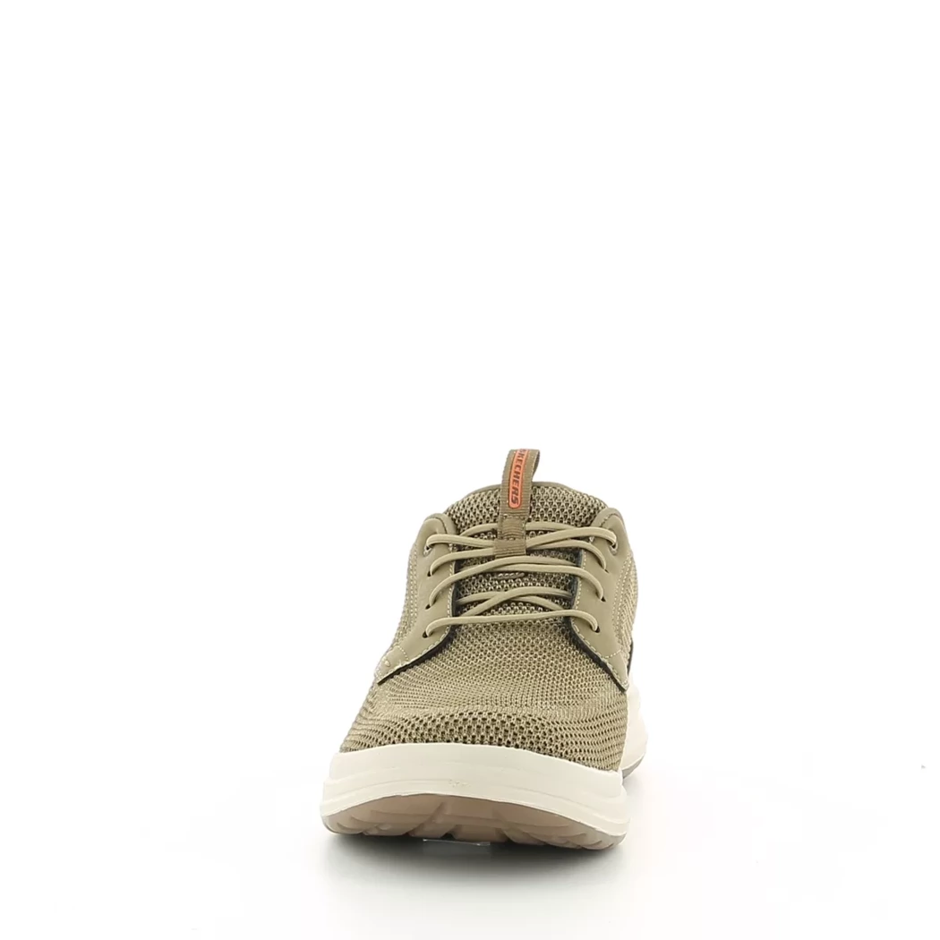Image (5) de la chaussures Skechers - Baskets Taupe en Textile