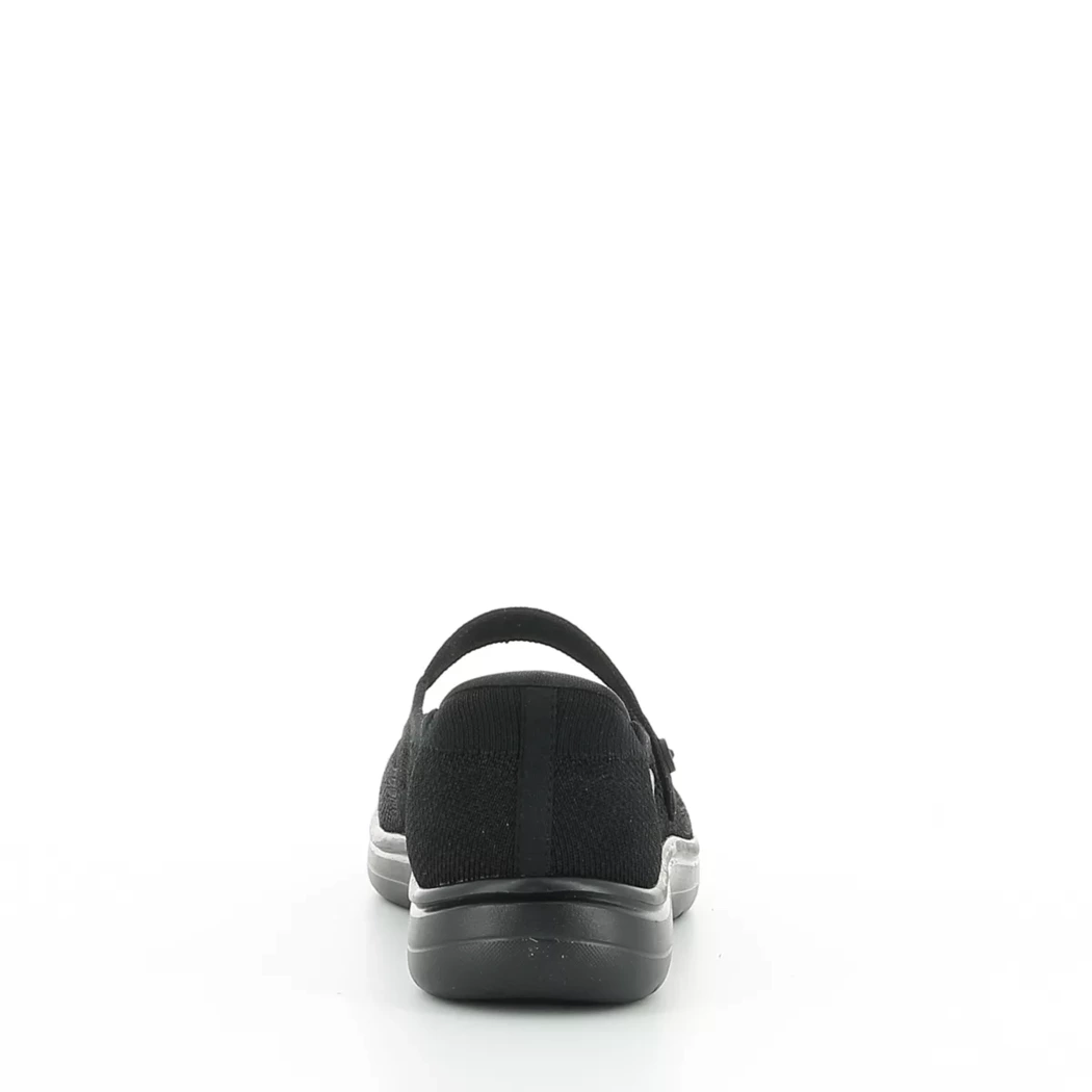 Image (3) de la chaussures Skechers - Ballerines Noir en Textile