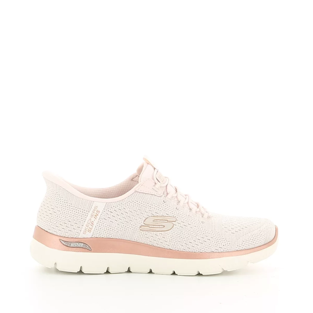 Image (2) de la chaussures Skechers - Baskets Rose en Textile