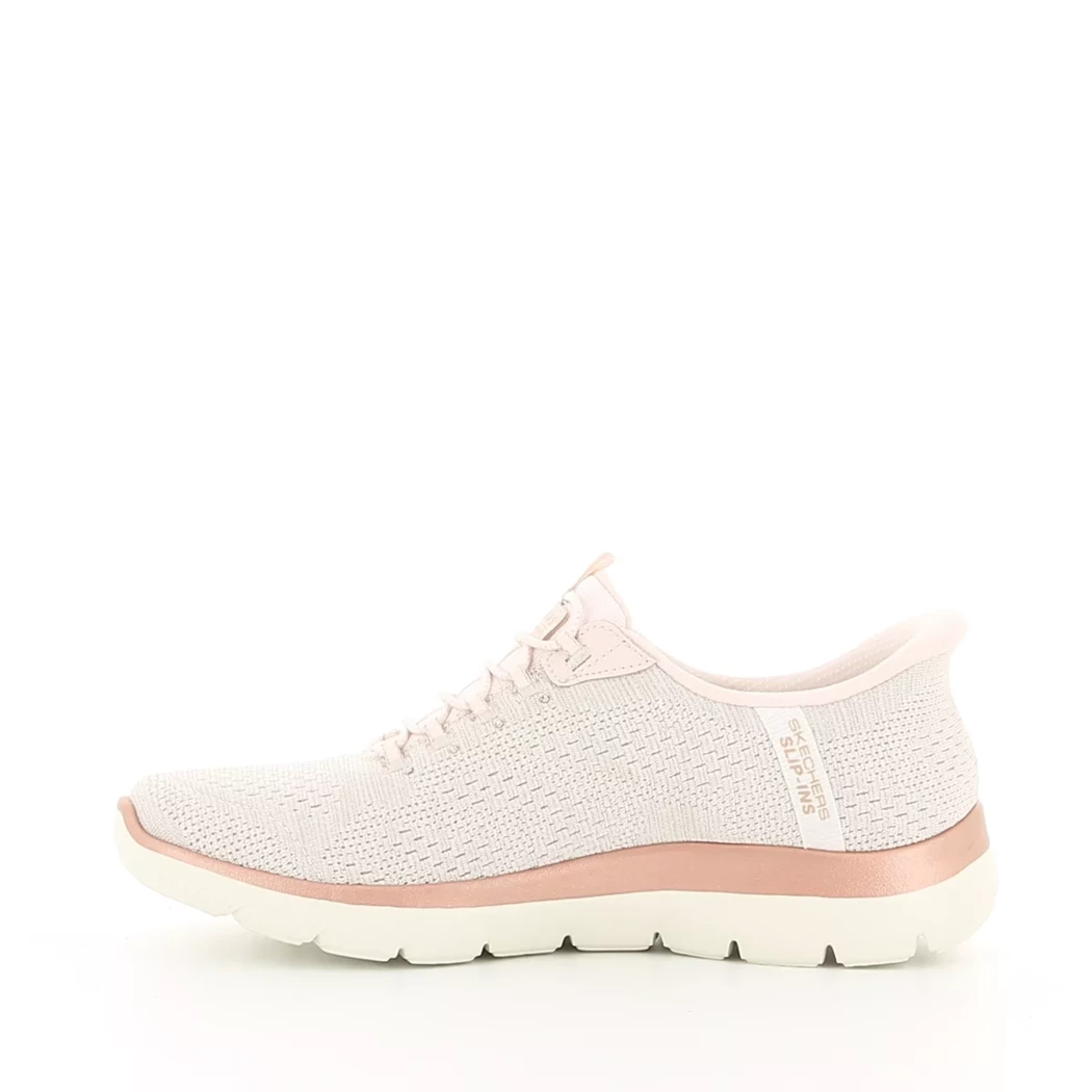 Image (4) de la chaussures Skechers - Baskets Rose en Textile