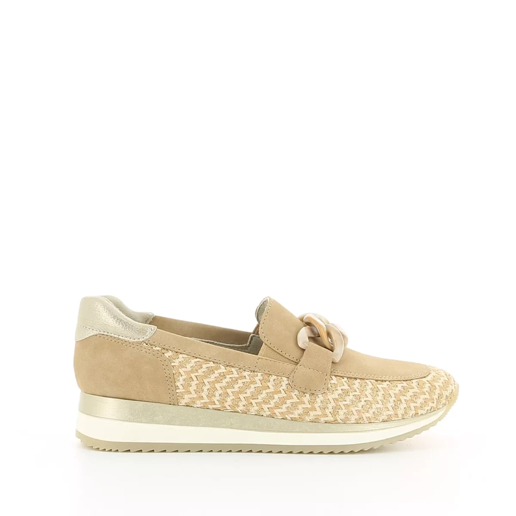 Image (2) de la chaussures Jana - Mocassins Taupe en Cuir nubuck
