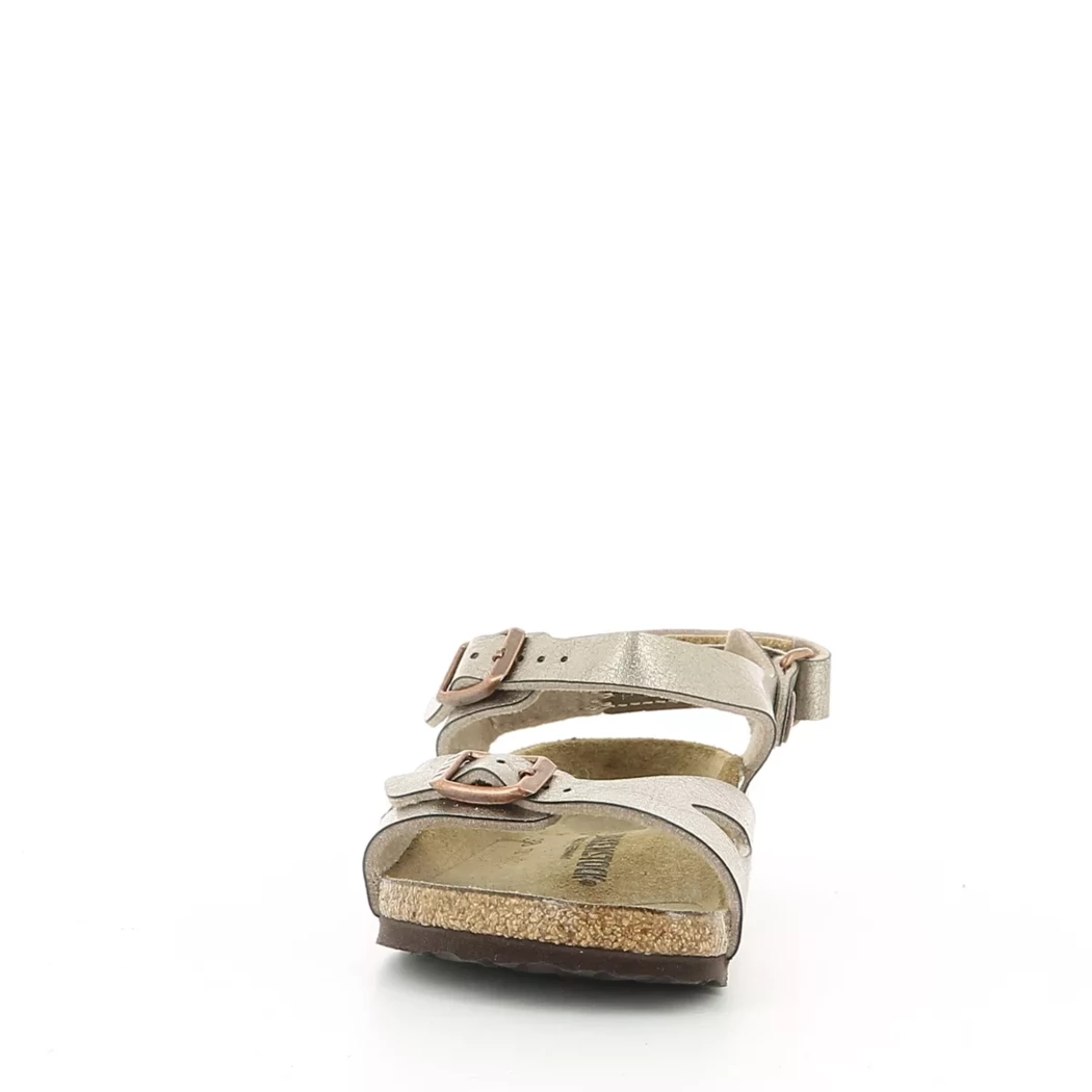 Image (5) de la chaussures Birkenstock - Sandales et Nu-Pieds Taupe en Cuir synthétique