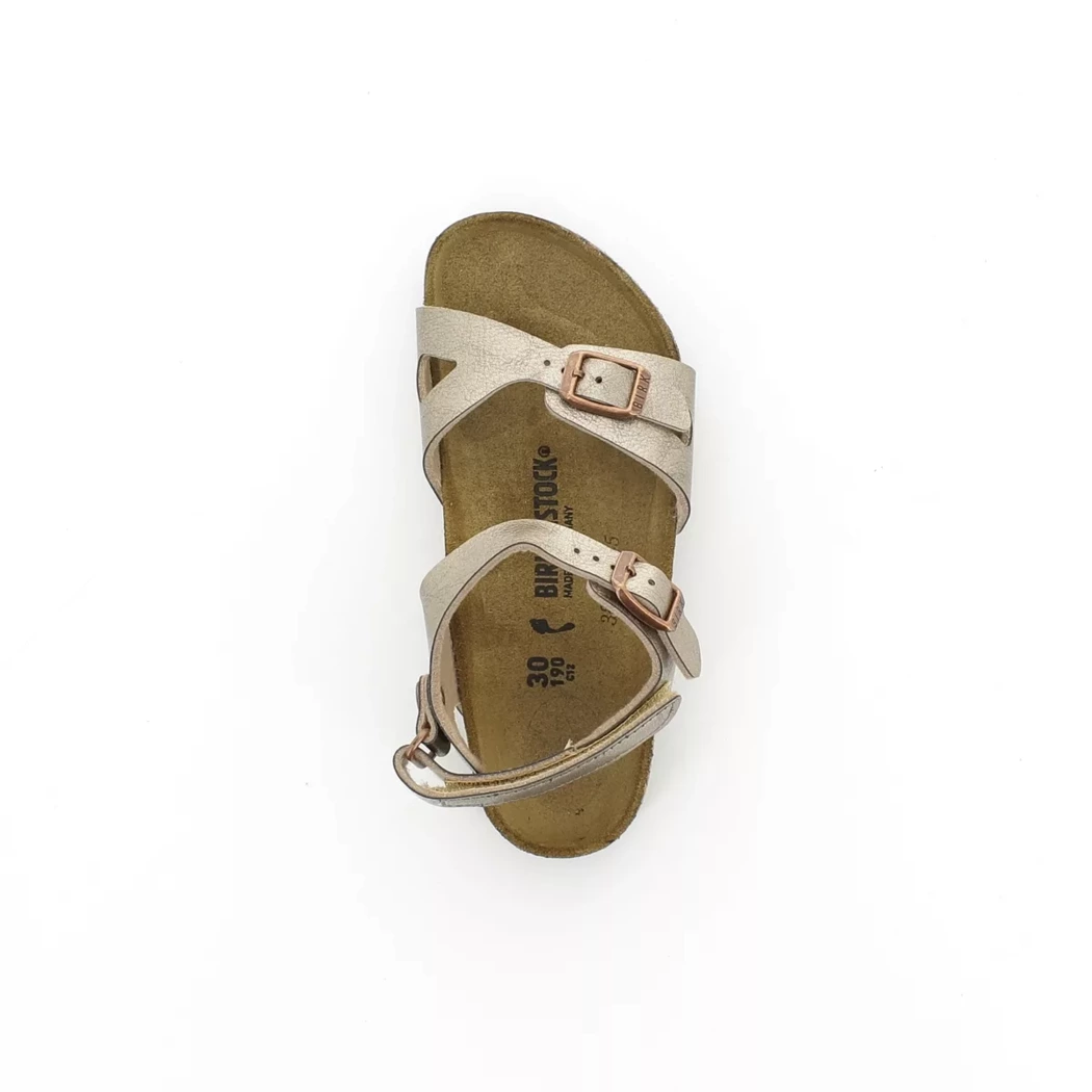 Image (6) de la chaussures Birkenstock - Sandales et Nu-Pieds Taupe en Cuir synthétique