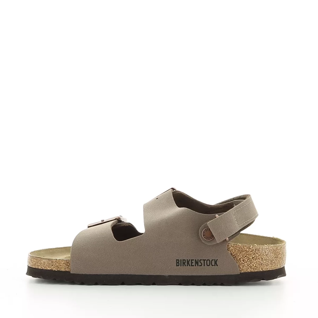 Image (4) de la chaussures Birkenstock - Sandales et Nu-Pieds Marron en Cuir synthétique
