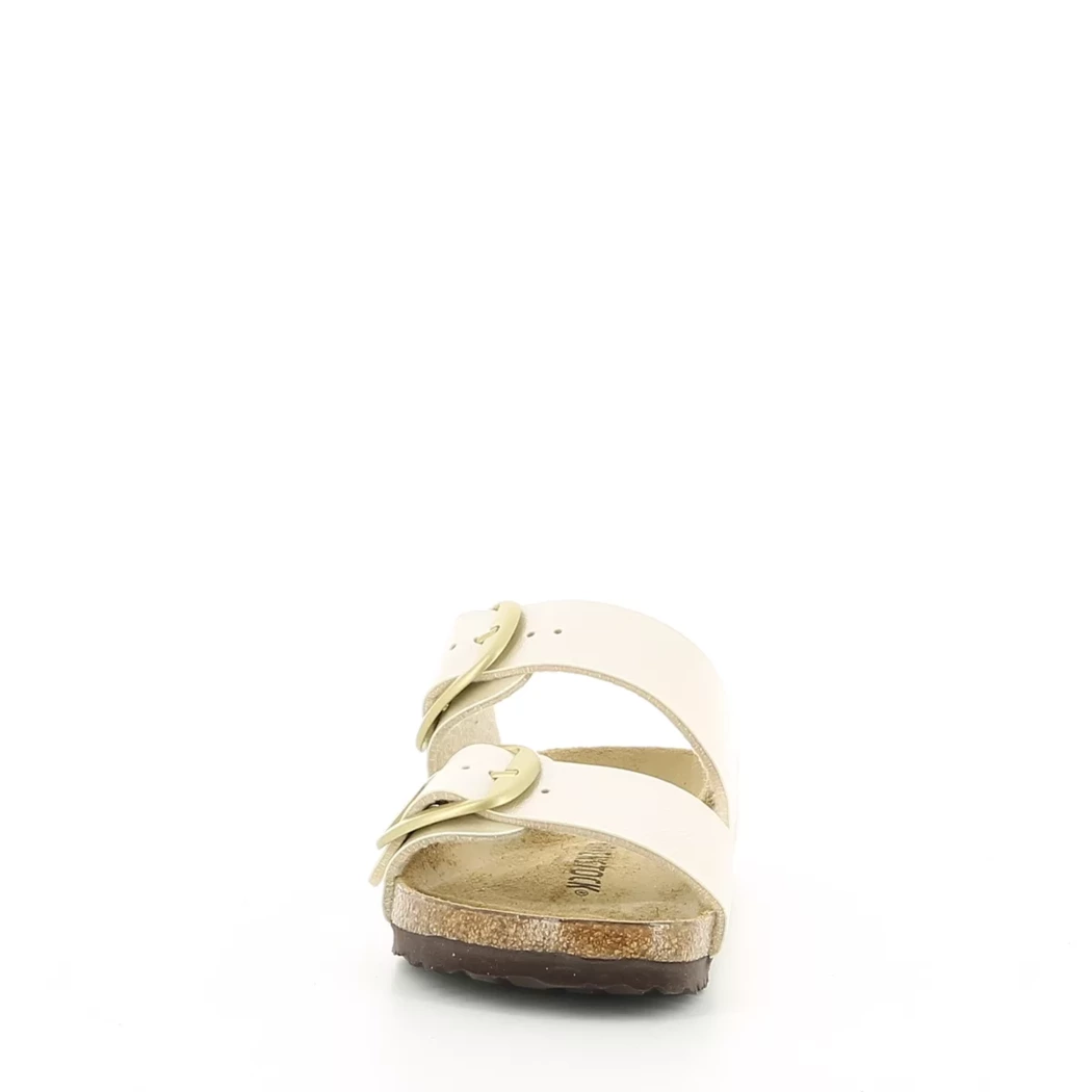 Image (5) de la chaussures Birkenstock - Mules et Sabots Blanc en Cuir synthétique