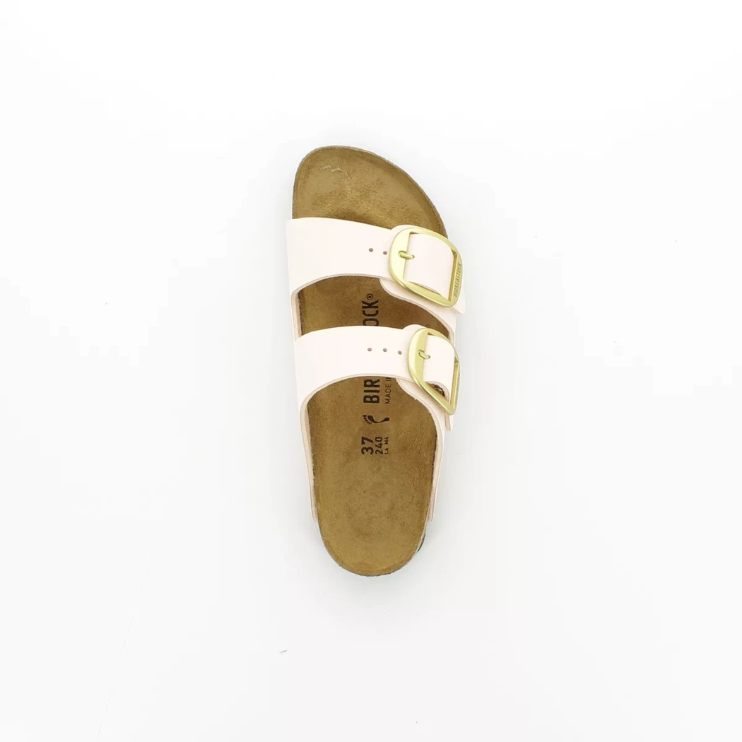 Image (6) de la chaussures Birkenstock - Mules et Sabots Rose en Cuir synthétique