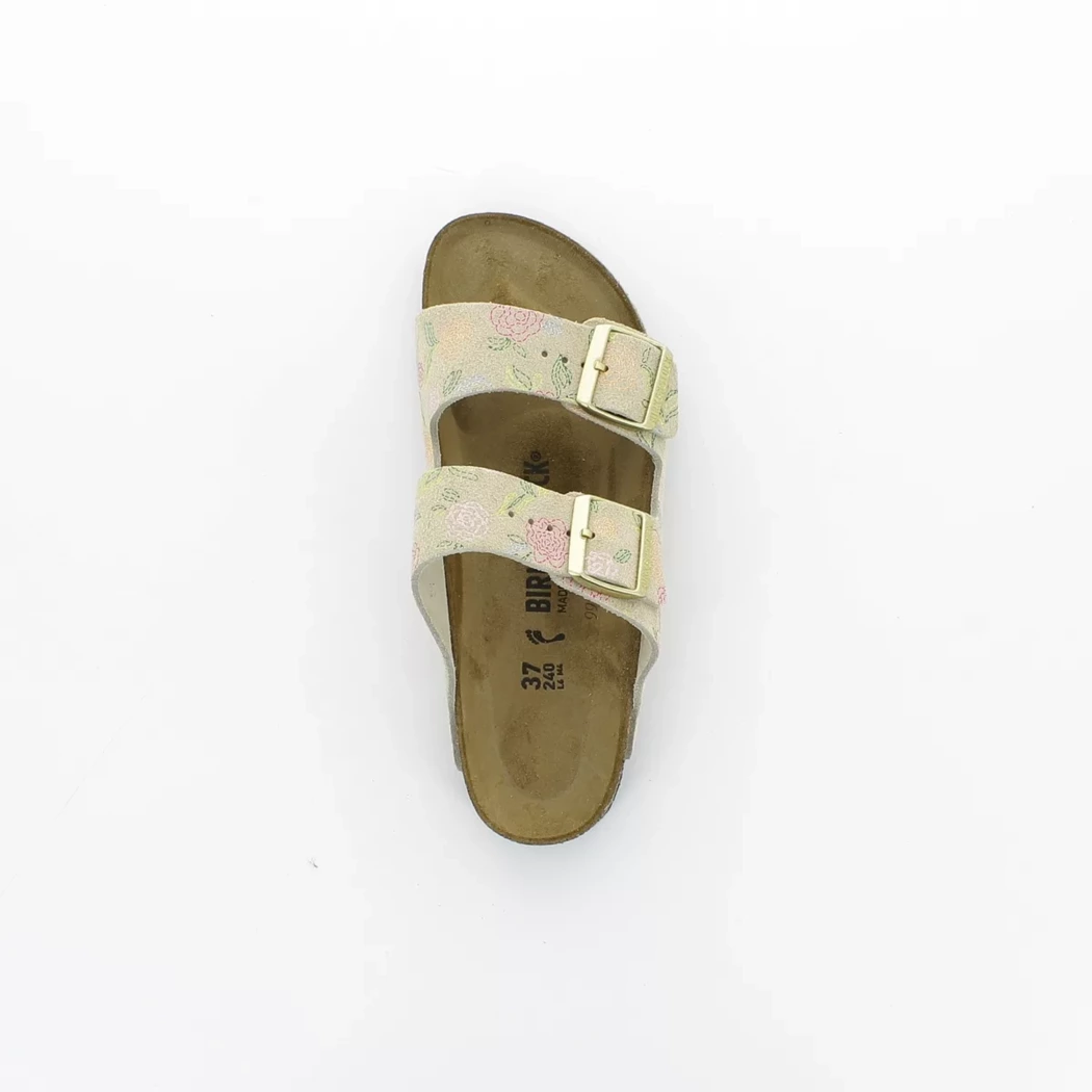 Image (6) de la chaussures Birkenstock - Mules et Sabots Beige en Cuir nubuck