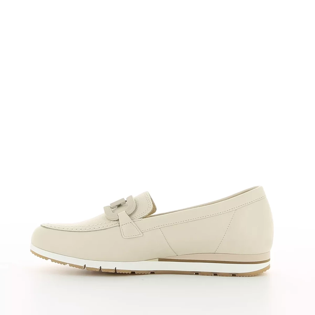Image (4) de la chaussures Gabor - Mocassins Beige en Cuir