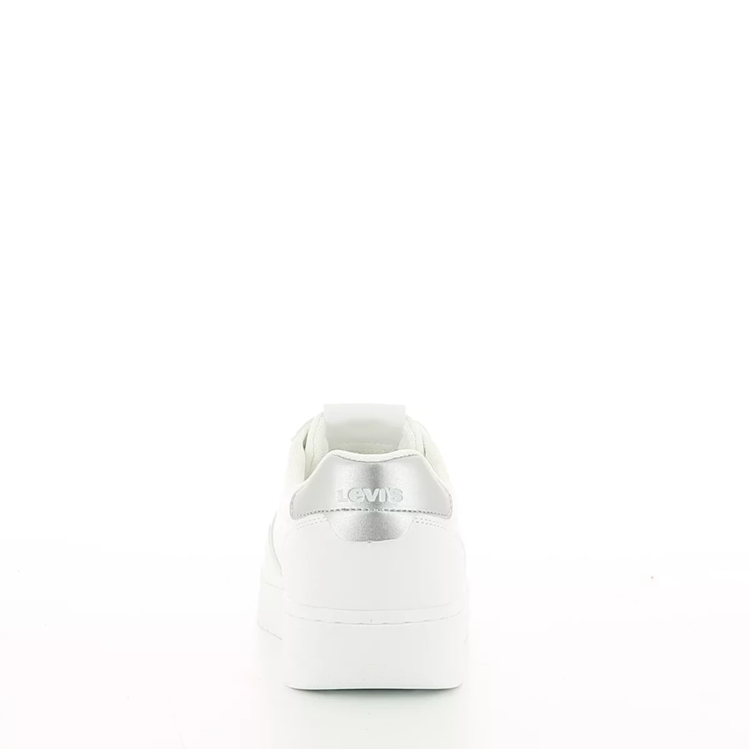 Image (3) de la chaussures Levi's - Baskets Blanc en Cuir synthétique