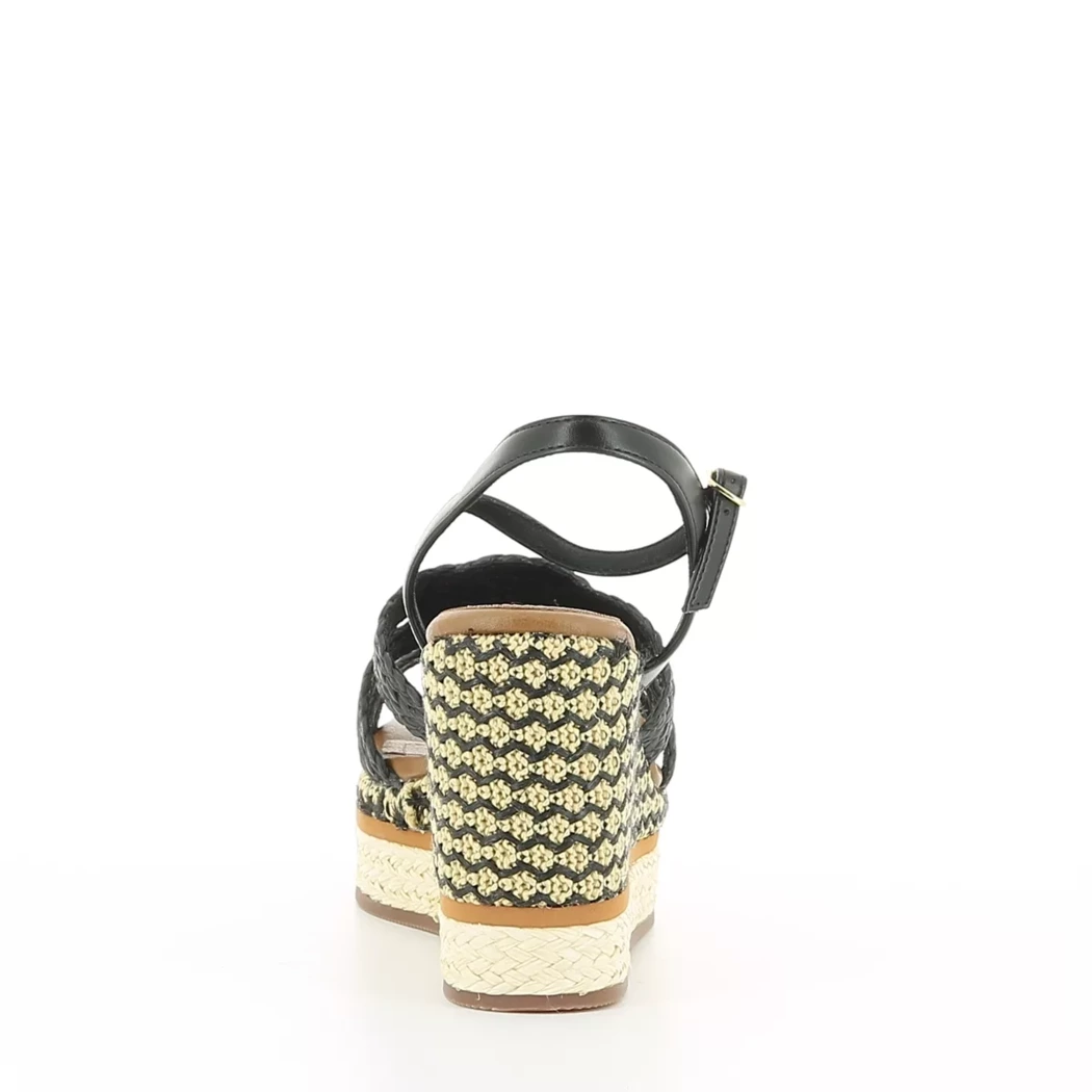 Image (3) de la chaussures Gioseppo - Sandales et Nu-Pieds Noir en Cuir et textile