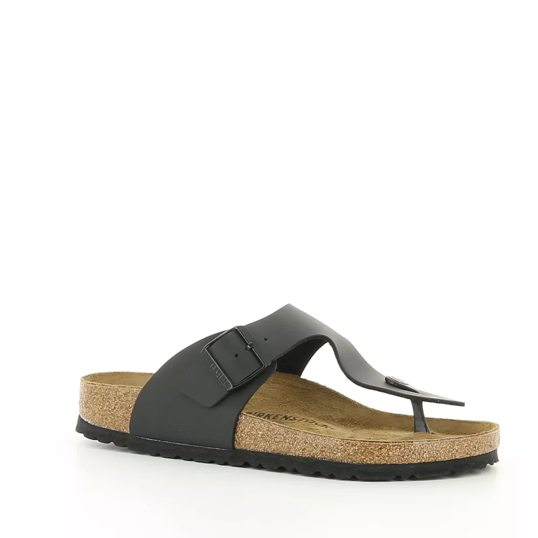 Image (1) de la chaussures Birkenstock - Mules et Sabots Noir en Cuir synthétique
