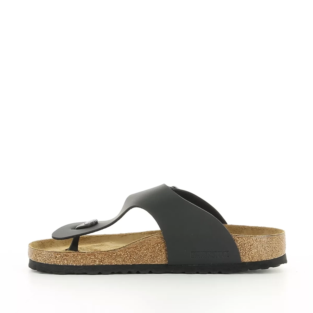 Image (4) de la chaussures Birkenstock - Mules et Sabots Noir en Cuir synthétique