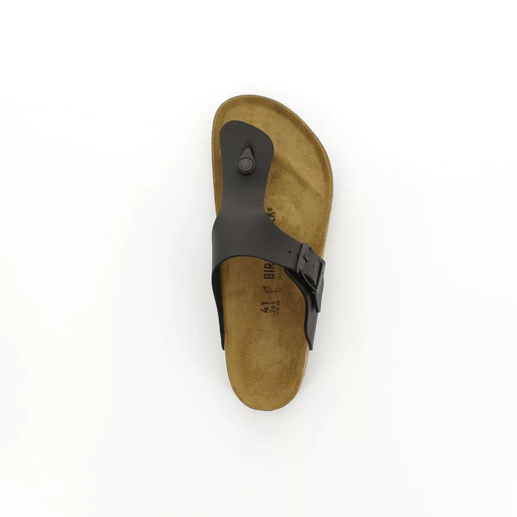 Image (6) de la chaussures Birkenstock - Mules et Sabots Noir en Cuir synthétique