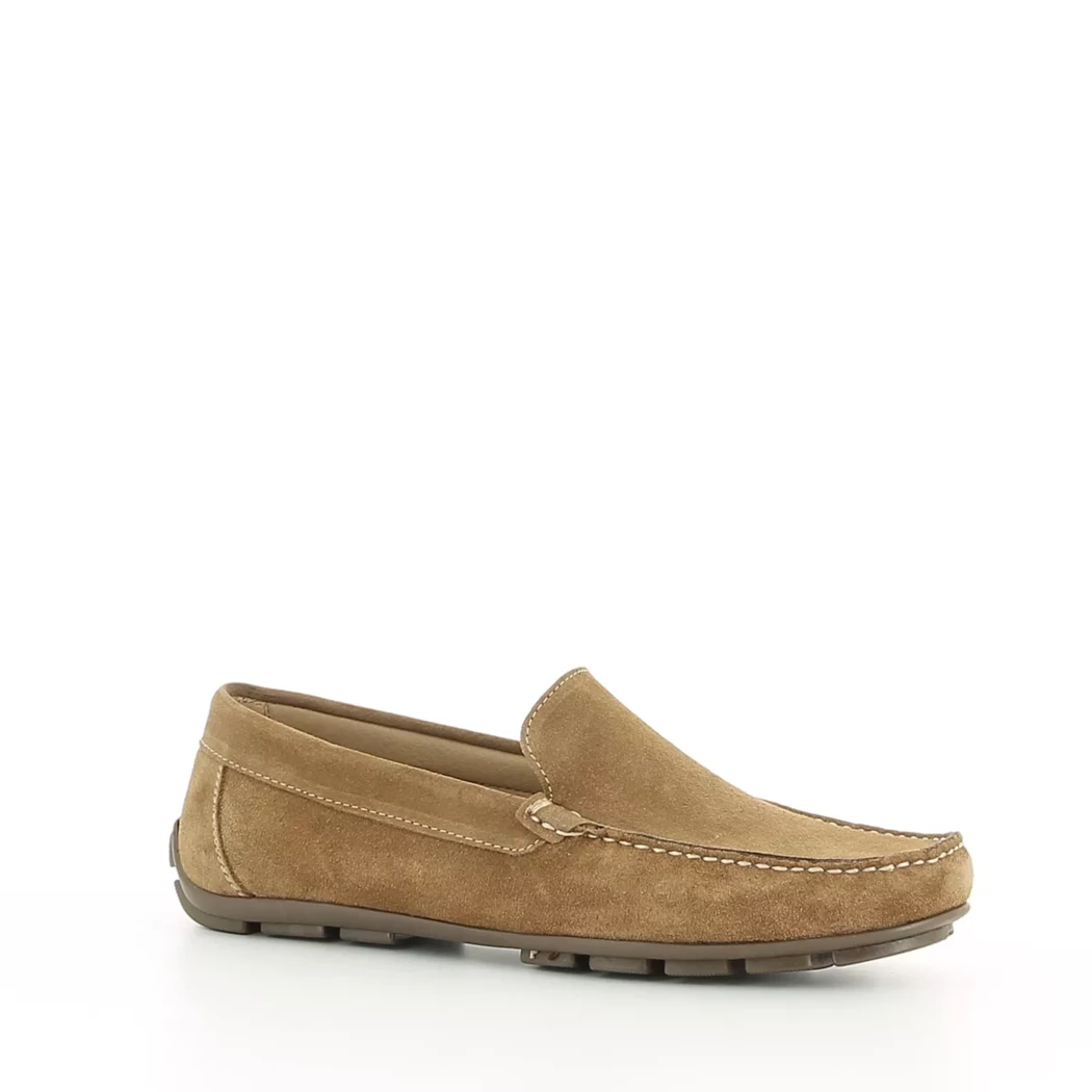 Image (1) de la chaussures Alternative - Mocassins Marron en Cuir nubuck