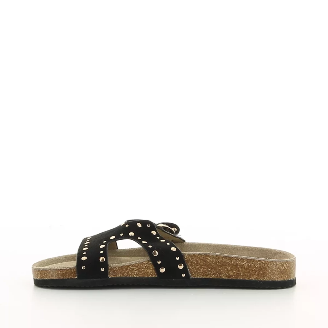 Image (4) de la chaussures Les petites bombes - Mules et Sabots Noir en Cuir synthétique