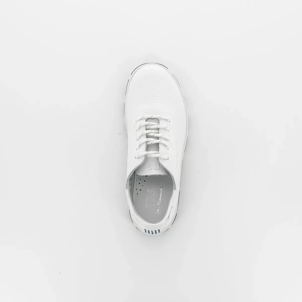Image (6) de la chaussures Tbs - Baskets Blanc en Cuir