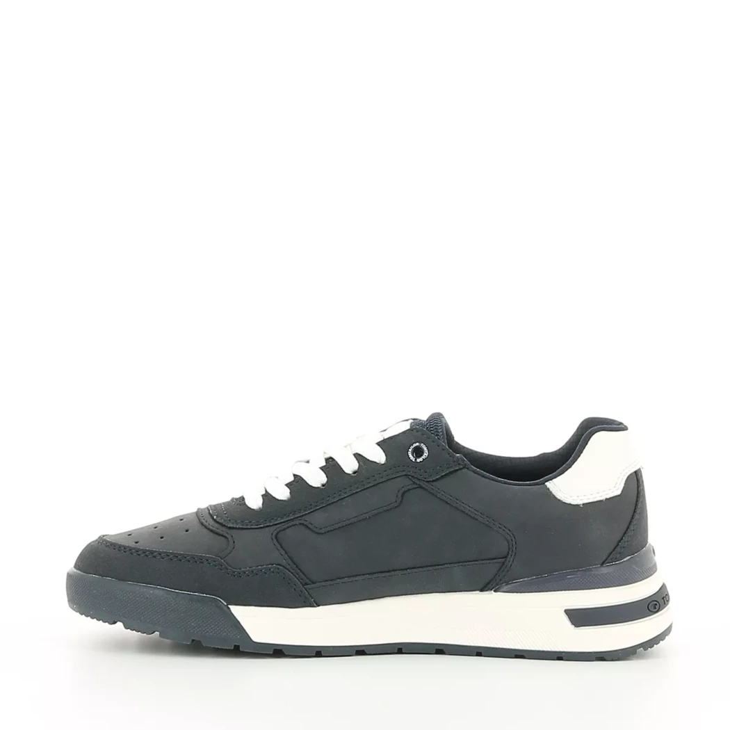 Image (4) de la chaussures Tom Tailor - Baskets Bleu en Cuir synthétique