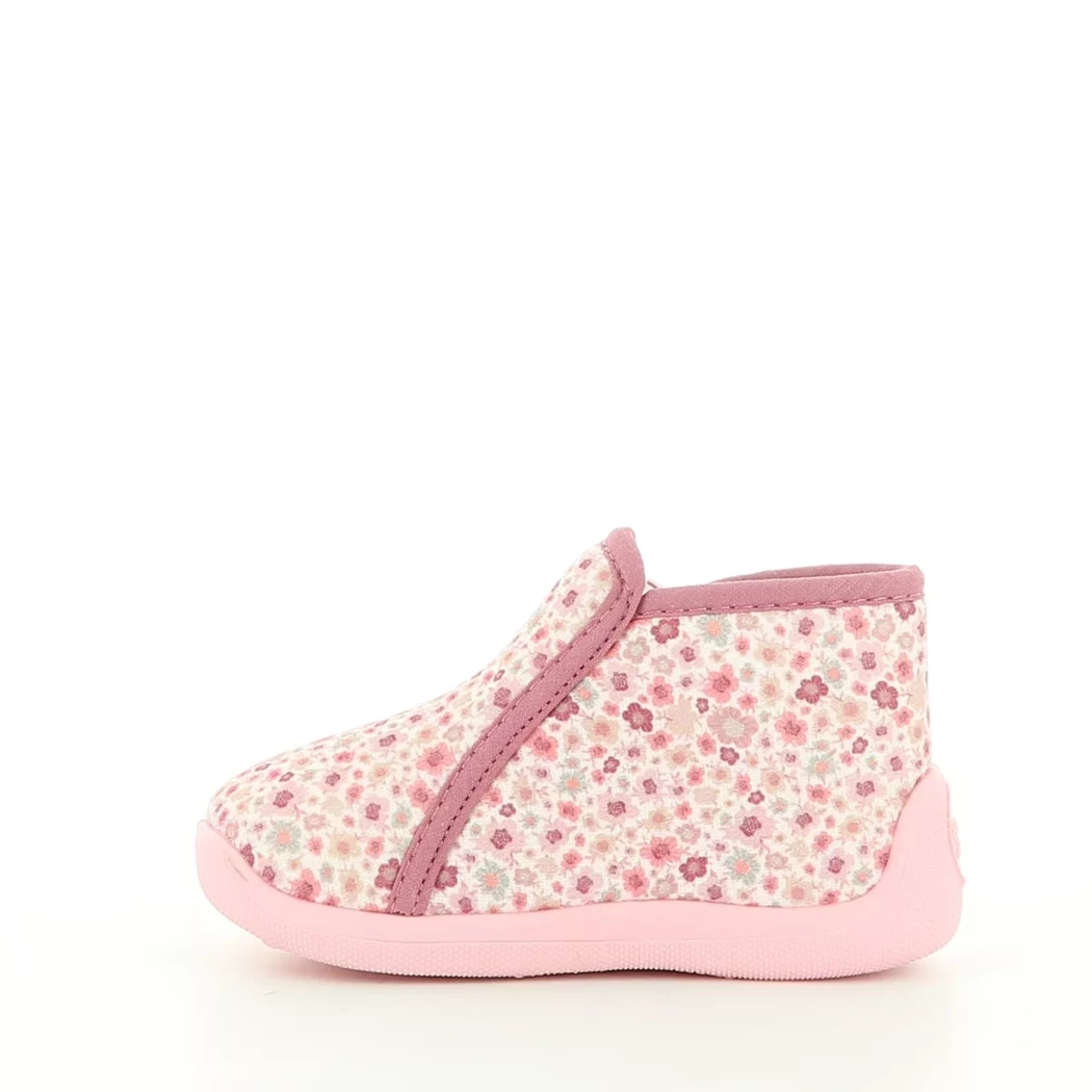 Image (4) de la chaussures Bossi - Pantoufles et Chaussons Rose en Textile