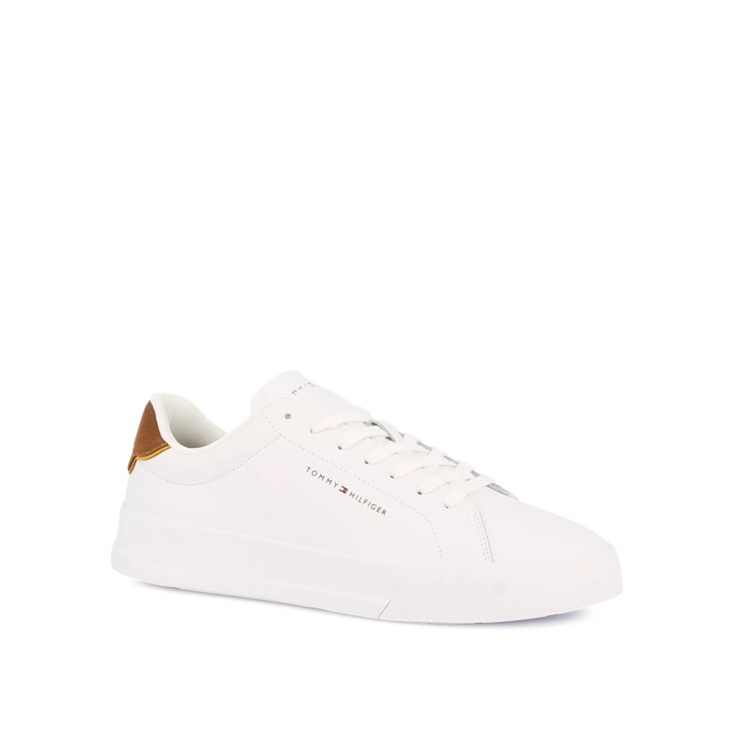 Image (1) de la chaussures Tommy Hilfiger - Baskets Blanc en Cuir