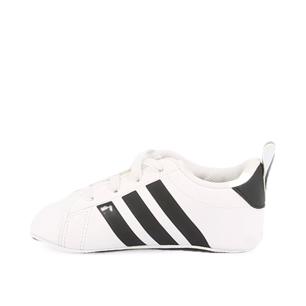 Image (4) de la chaussures Adidas - Chaussons bébé Blanc en Cuir synthétique