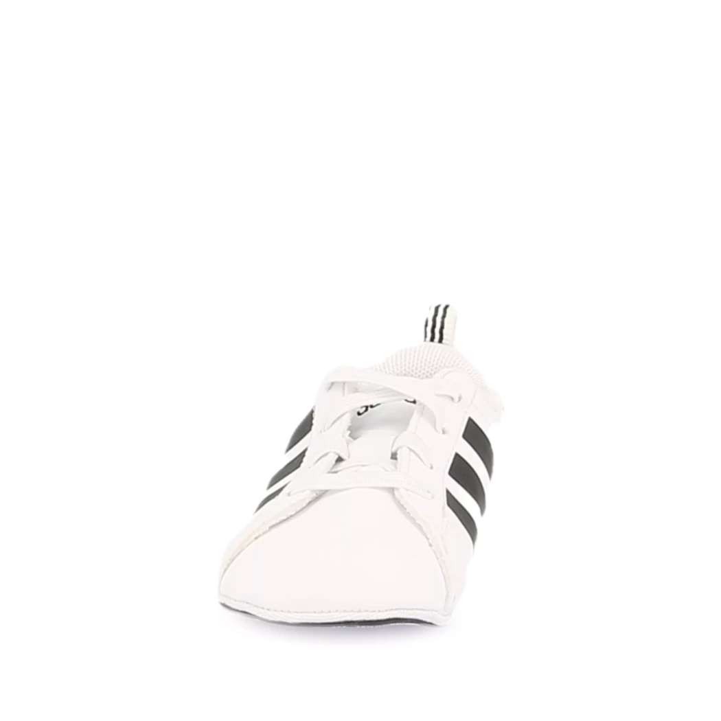 Image (5) de la chaussures Adidas - Chaussons bébé Blanc en Cuir synthétique