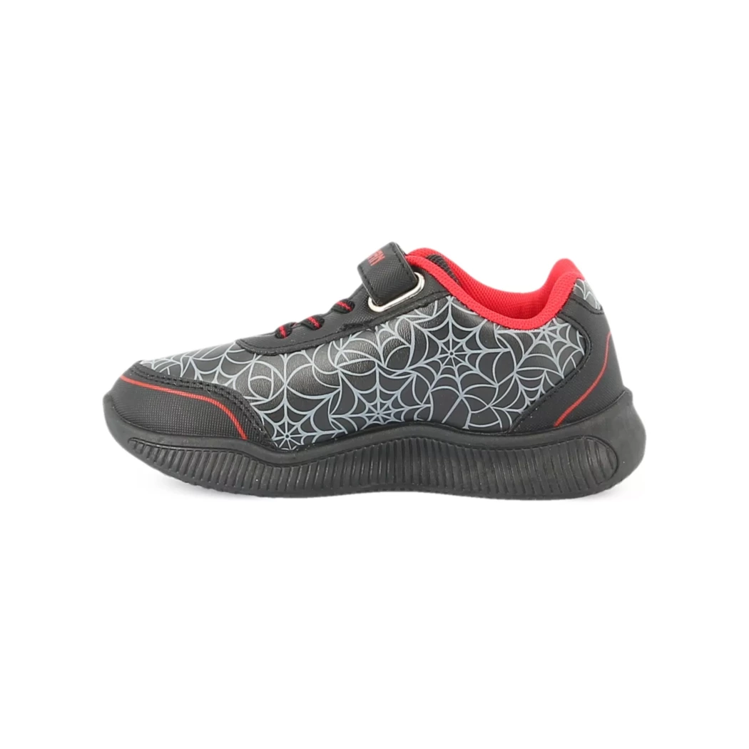 Image (4) de la chaussures Spiderman - Baskets Noir en Cuir synthétique