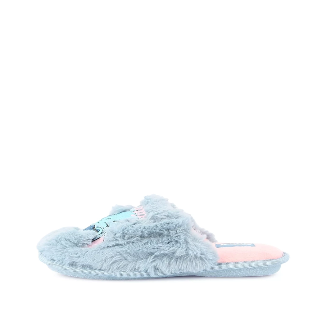 Image (4) de la chaussures Stitch - Pantoufles et Chaussons Bleu en Textile